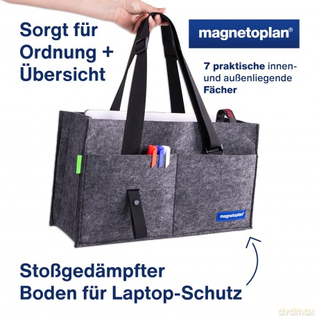 Magnetoplan: magnetoplan Laptoptasche Desk Sharing Ba