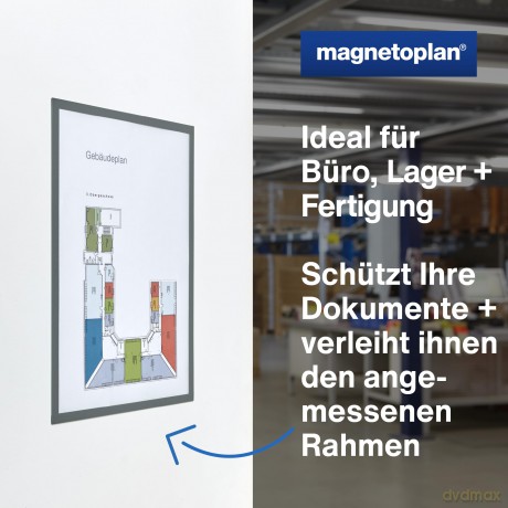 Magnetoplan: magnetoplan Magnetrahmen selbstklebend g