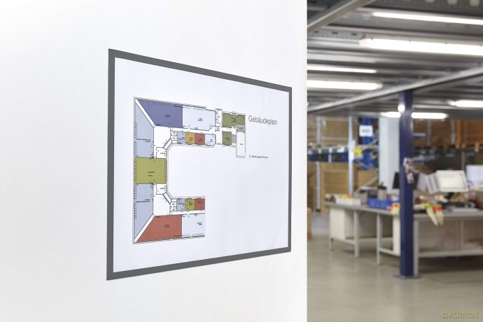 Magnetoplan: magnetoplan Magnetrahmen selbstklebend s