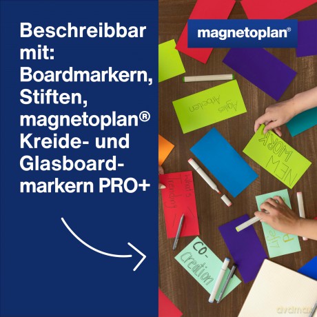 Magnetoplan: magnetoplan Moderationskarten Neon farbs