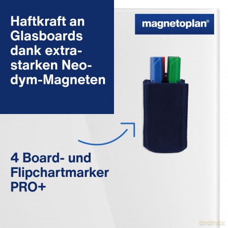 Magnetoplan: magnetoplan Stiftehalter magnetoTray SMA