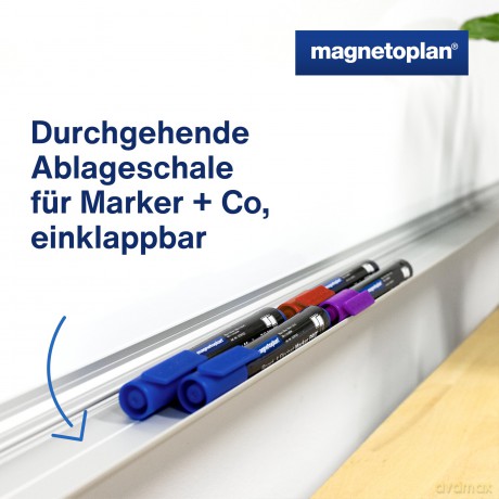 Magnetoplan: magnetoplan Whiteboard 60,0 x 45,0 cm we