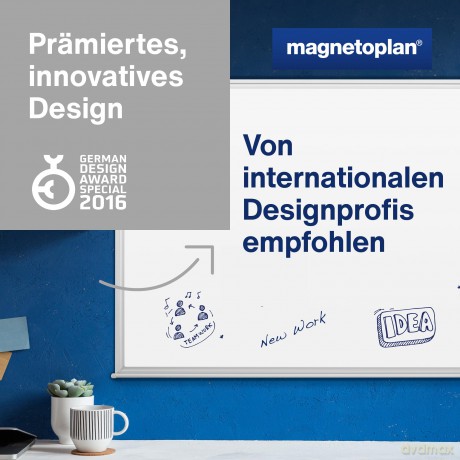 Magnetoplan: magnetoplan Whiteboard 60,0 x 45,0 cm we