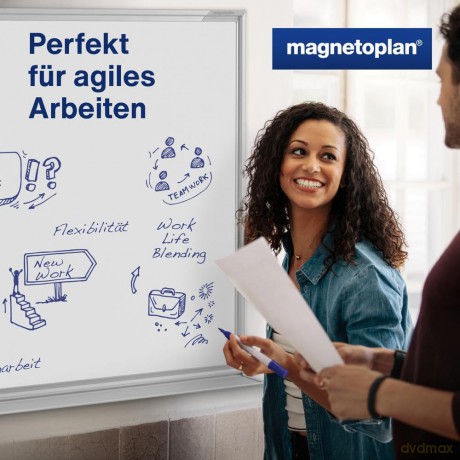 Magnetoplan: magnetoplan Whiteboard 90,0 x 60,0 cm we