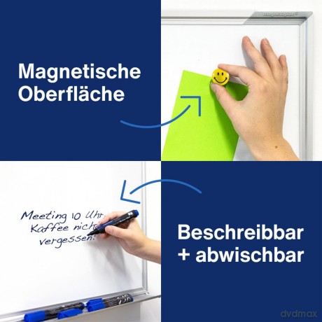 Magnetoplan: magnetoplan Whiteboard 90,0 x 60,0 cm we