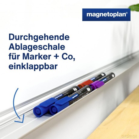 Magnetoplan: magnetoplan Whiteboard 90,0 x 60,0 cm we