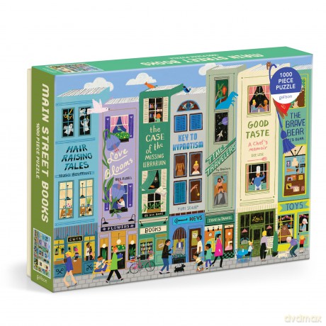 Main Street Books 1000 Piece Puzzle [KSIĄŻKA]