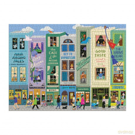 Main Street Books 1000 Piece Puzzle [KSIĄŻKA]