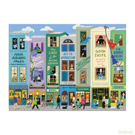 Main Street Books 1000 Piece Puzzle [KSIĄŻKA]
