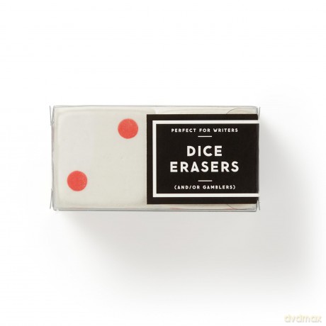 Make Big Mistakes Giant Dice Eraser Set [KSIĄŻKA]