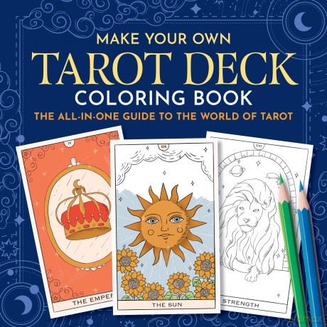 Make Your Own Tarot Deck Coloring Book [KSIĄŻKA]
