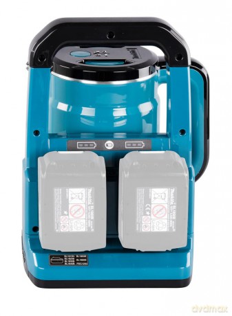 Makita: makita Akku-Wasserkocher DKT360Z blau 0,