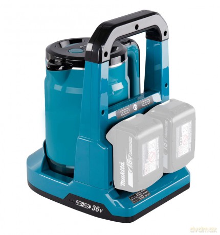 Makita: makita Akku-Wasserkocher DKT360Z blau 0,