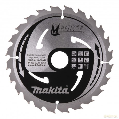 Makita: makita B-32041 M-FORCE Kreissgeblatt 19