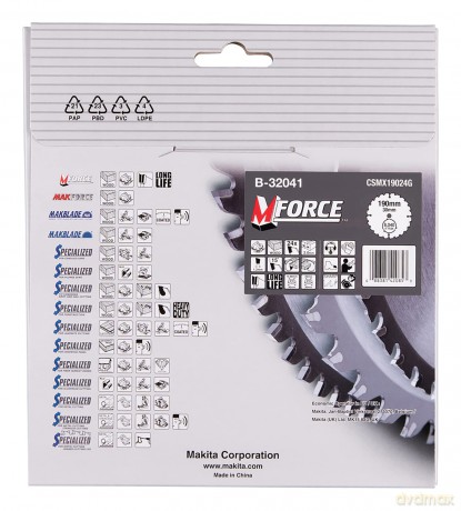 Makita: makita B-32041 M-FORCE Kreissgeblatt 19