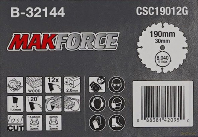 Makita: makita B-32144 MARKFORCE Kreissgeblatt