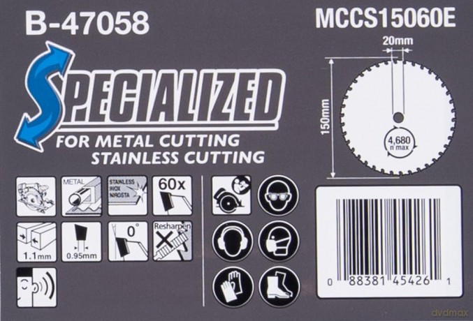 Makita: makita B-47058 SPECIALIZED Kreissgeblat