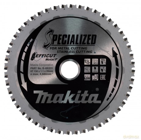 Makita: makita B-69331, EFFICUT Kreissgeblatt 1