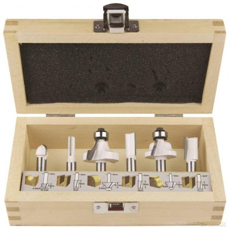Makita: makita D-53540 Frser-Set 6-teilig