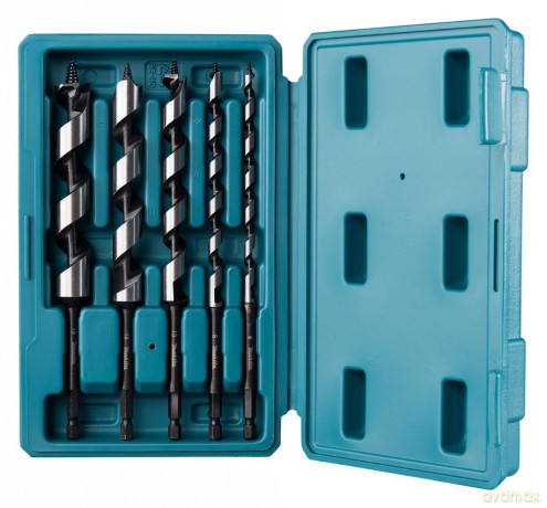 Makita: makita D-75677 Schlangenbohrer-Set, 5-te