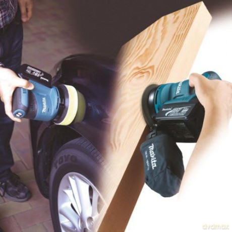 makita DBO180Z Akku-Exzenterschleifer 18