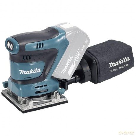 Makita: makita DBO484Z Akku-Schwingschleifer 18,