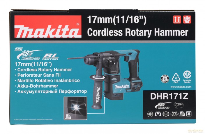 makita DHR171Z Akku-Bohrhammer 18,0 V