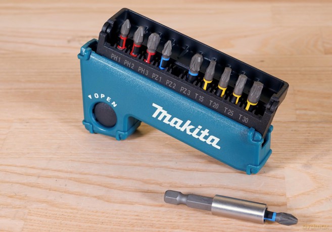 Makita: makita E-03567 Bit-Set, 11-teilig