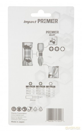 Makita: makita E-03567 Bit-Set, 11-teilig