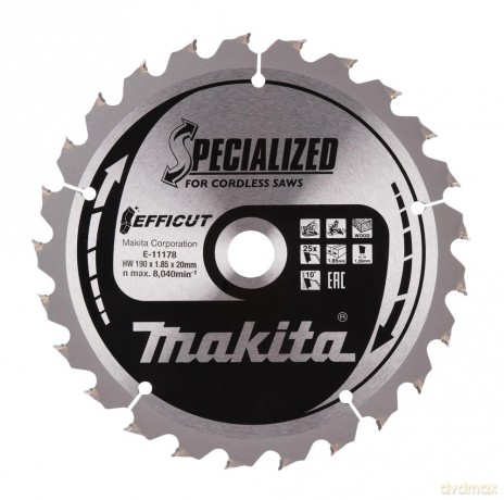 Makita: makita E-11178 Kreissgeblatt 190,0 mm,
