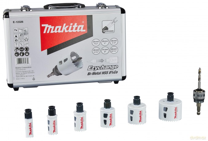 Makita: makita E-12326 Lochsgen-Set, 7-teilig