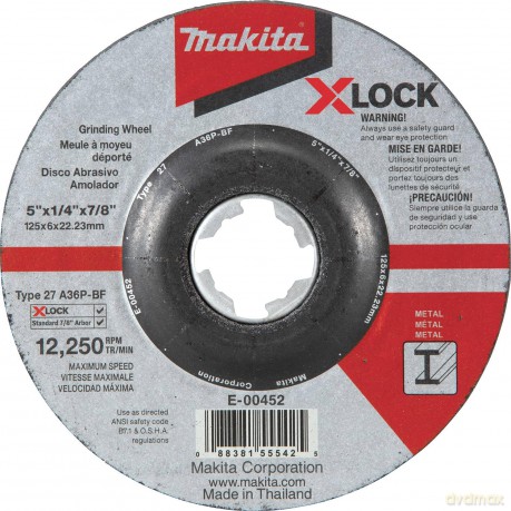 Makita: makita Schruppscheibe X-Lock E-00393