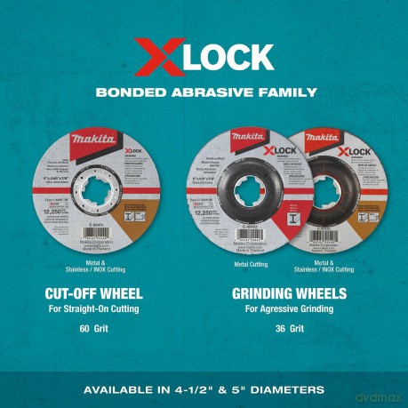 Makita: makita Schruppscheibe X-Lock E-00393