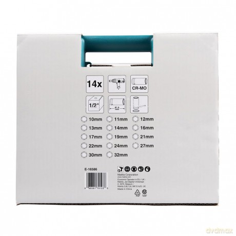 Makita: makita Steckschlźssel-Satz IMPACT BLACK