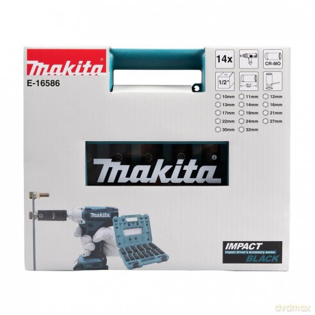 Makita: makita Steckschlźssel-Satz IMPACT BLACK