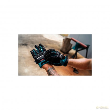 Makita: makita unisex Arbeitshandschuhe schwarz