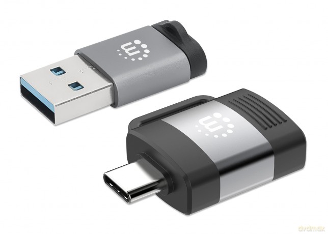 MANHATTAN 2er Set USB-C auf USB-A USB-A