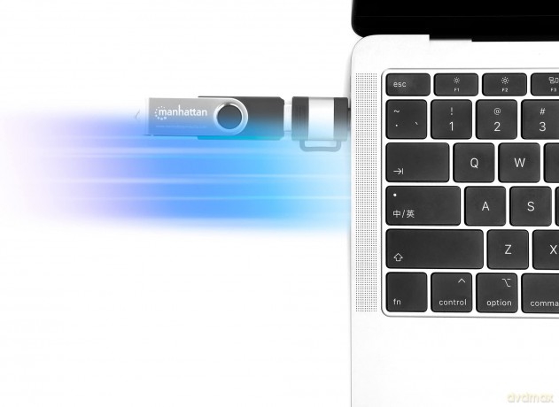 MANHATTAN 2er Set USB-C auf USB-A USB-A