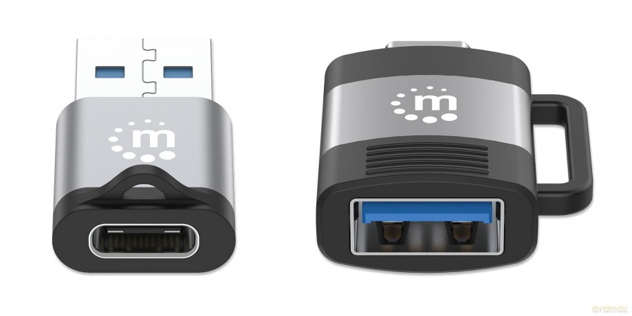 MANHATTAN 2er Set USB-C auf USB-A USB-A