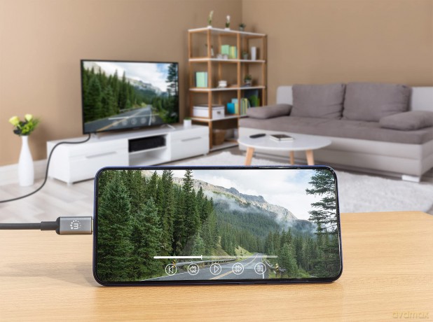 MANHATTAN 4K@60Hz USB-C auf HDMI-Kabel S