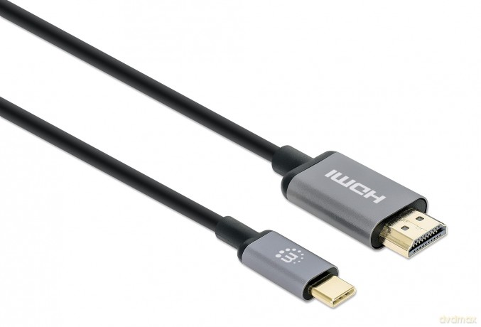 MANHATTAN 4K60Hz USB-C auf HDMI-Kabel St