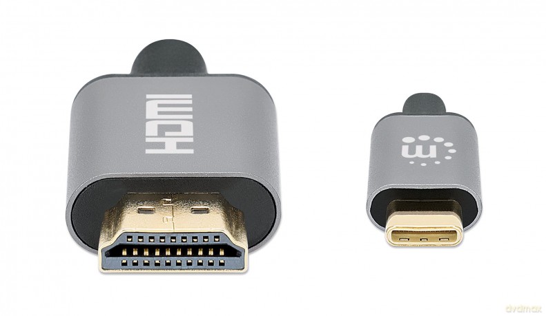 MANHATTAN 4K60Hz USB-C auf HDMI-Kabel St