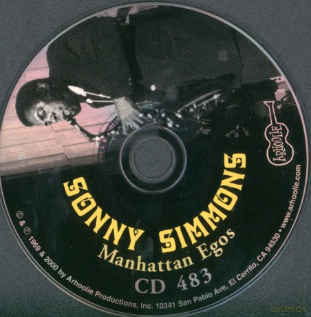 Simmons,Sonny: Manhattan Egos [CD]