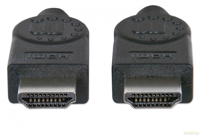 MANHATTAN HDMI-Kabel Ethernet A -> A St/