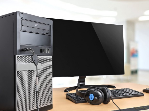 MANHATTAN Headset-Adapterkabel mit Aux Y
