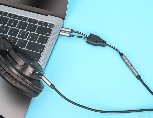 MANHATTAN Headset-Adapterkabel mit Aux Y