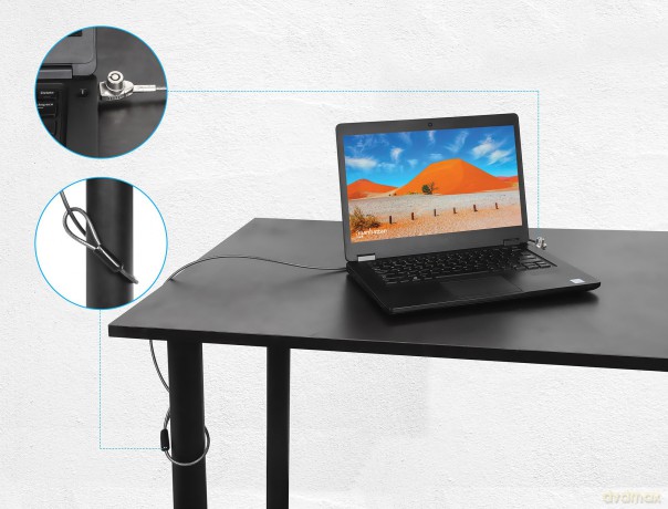 MANHATTAN Laptopschloss mit Schlźssel Na