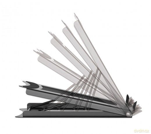 MANHATTAN Notebookstnder 5-stufig einst