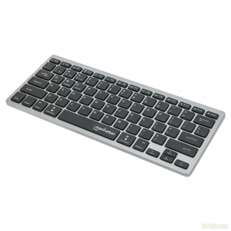 MANHATTAN Slim Funktastatur anthrazit Bl