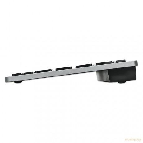 MANHATTAN Slim Funktastatur anthrazit Bl